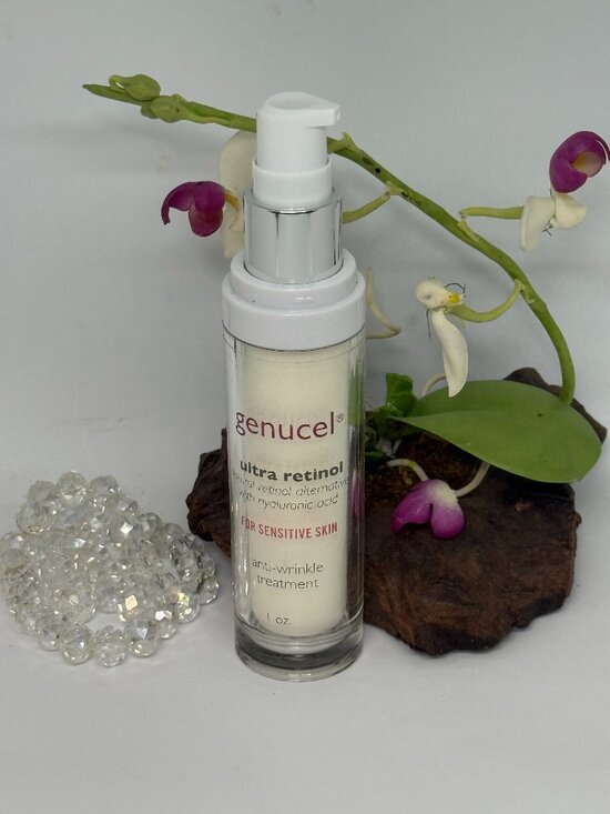Chamonix Genucel Ultra Retinol Anti Wrinkle Treatment - 1 oz - New - Picture 2 of 3